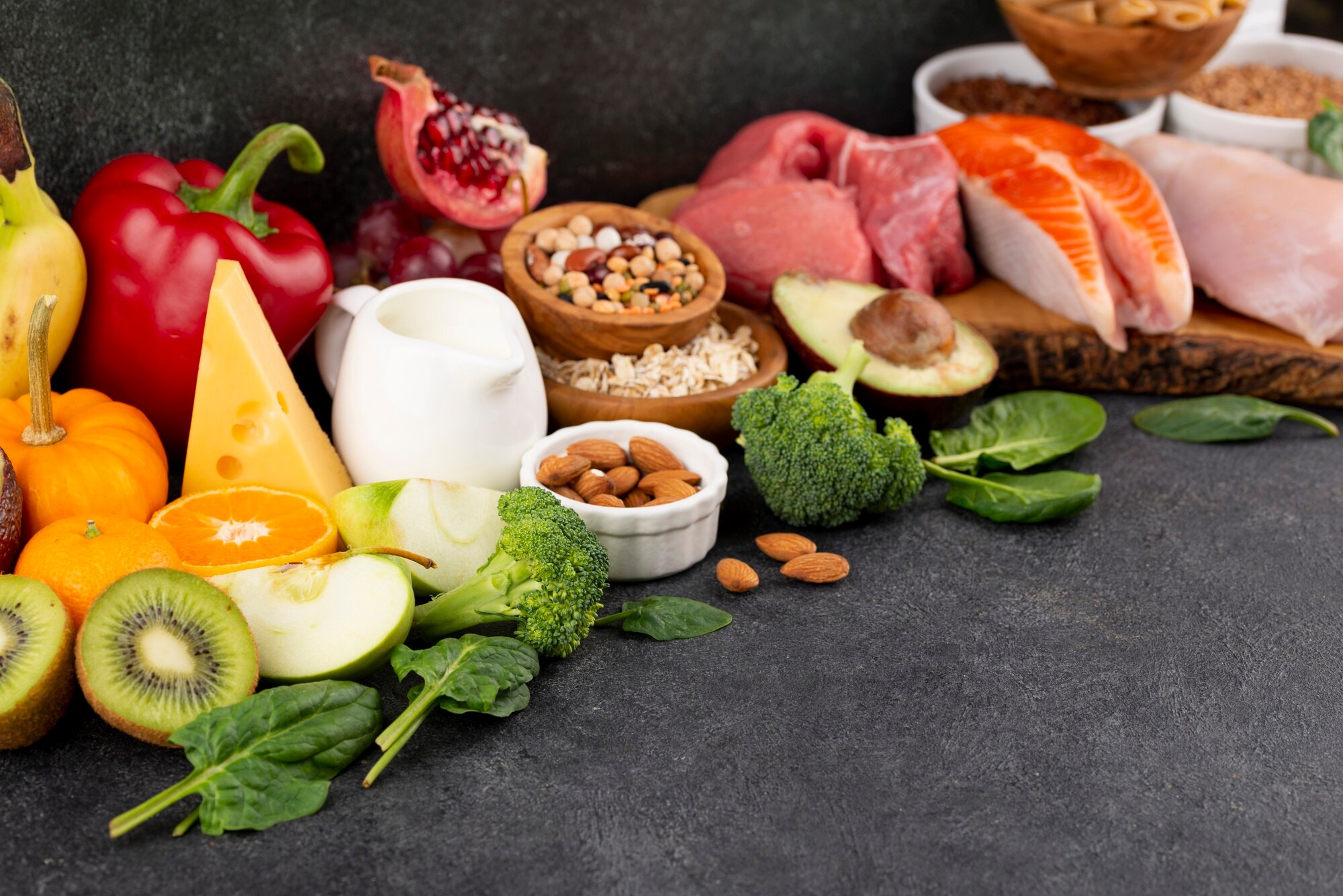 Alimentos ricos en nutrientes